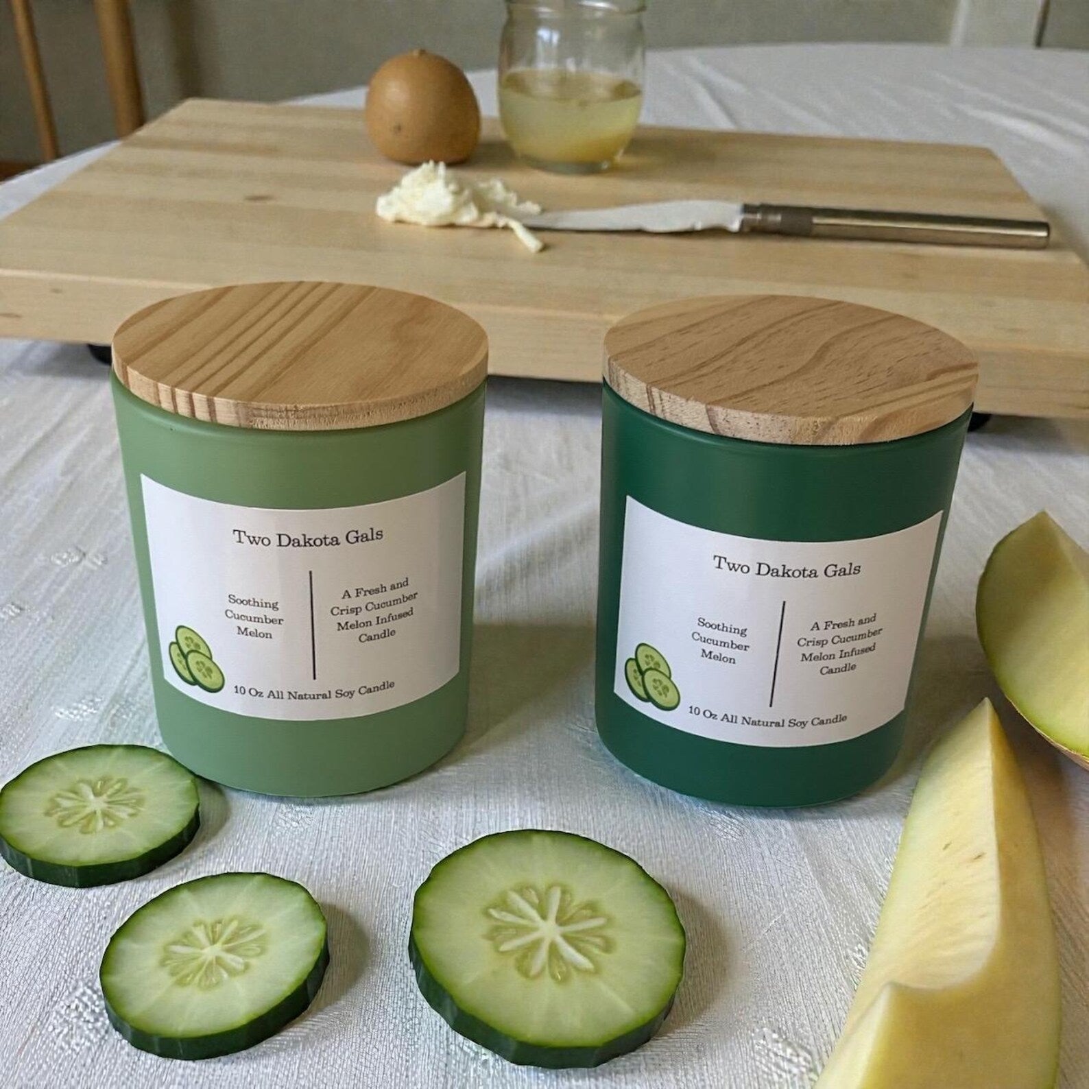Cucumber Melon Soy Candle