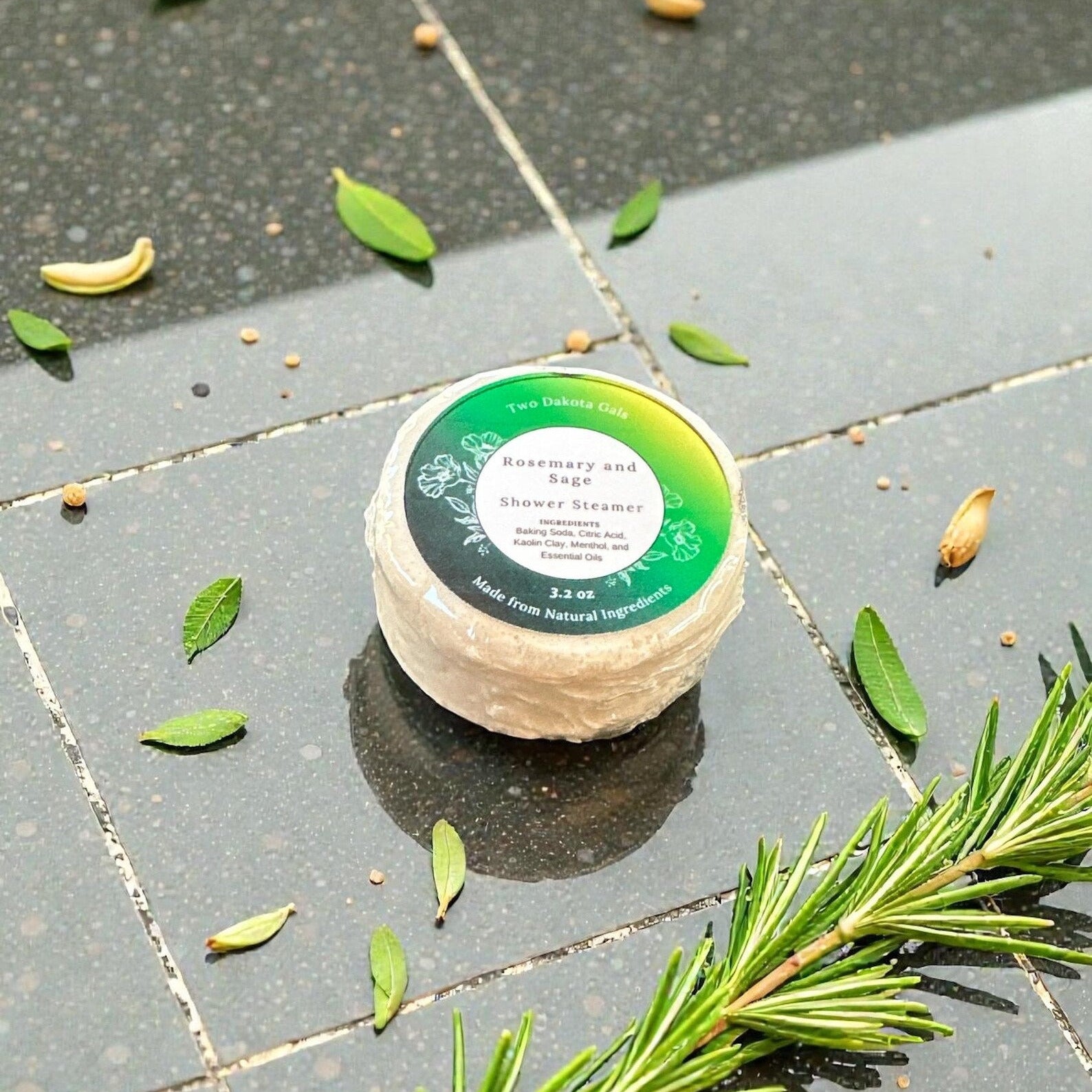 Rosemary and Sage Shower Steamers