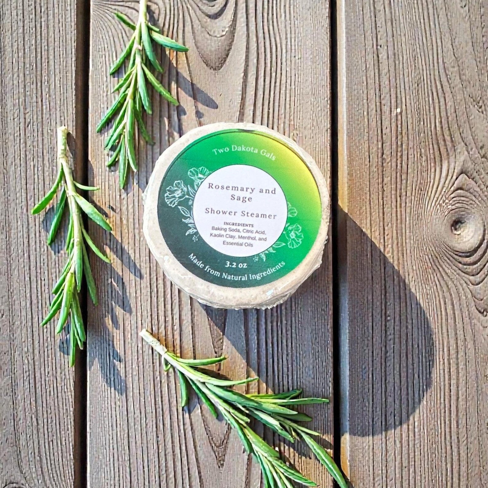 Rosemary and Sage Shower Steamers