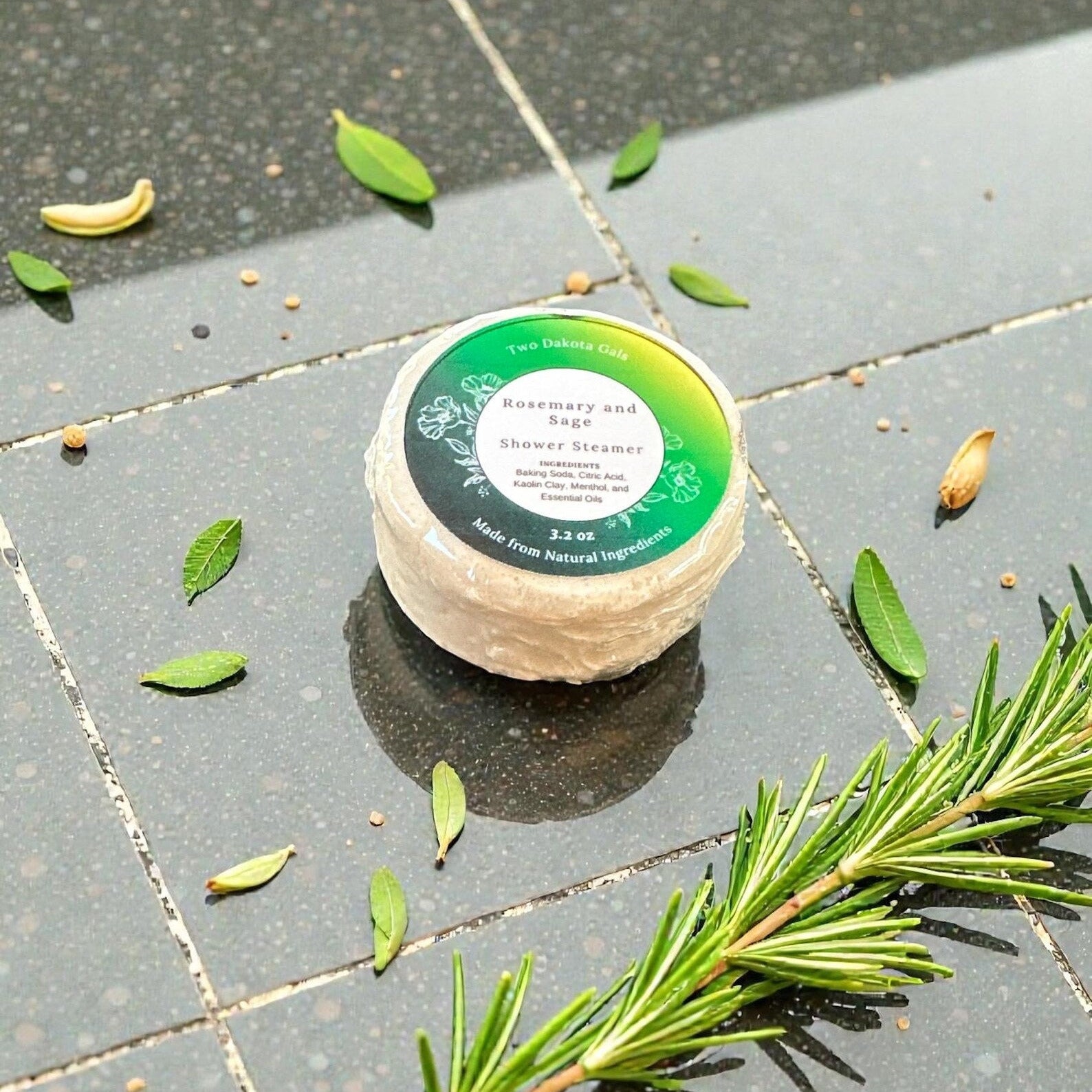 Rosemary and Sage Shower Steamers